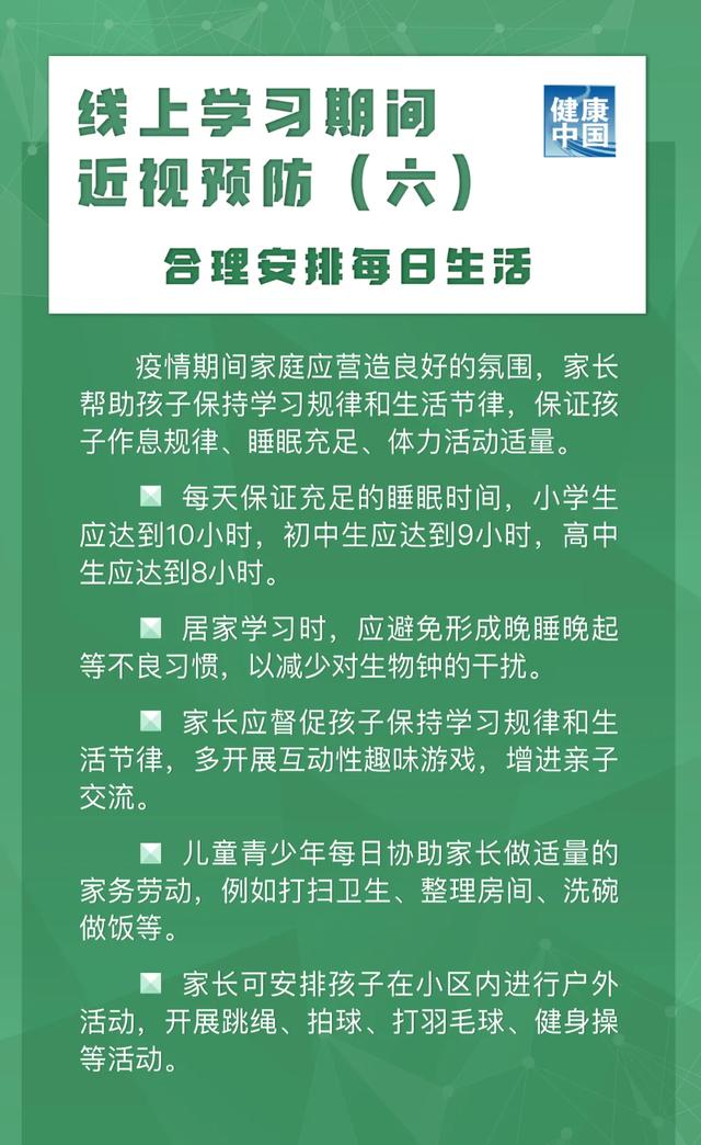 圖說|兒童青少年近視如何預(yù)防？【新型冠狀病毒科普知識】（355）